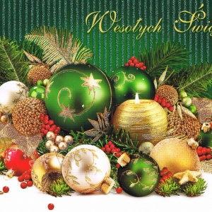 Weihnachtskarte aus Polen