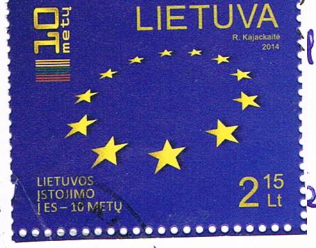 Briefmarke aus Litauen