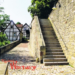 Typisch Warburg - Fachwerkhäuser an der alten Stadtmauer