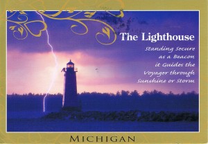 Leuchtturm aus Michigan, USA