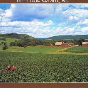 Mayville in Wisconsin, USA