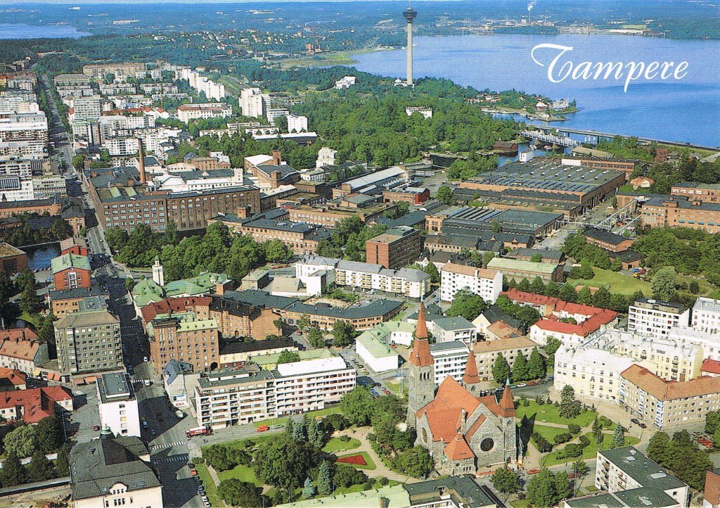 Luftaufnahme von Tampere
