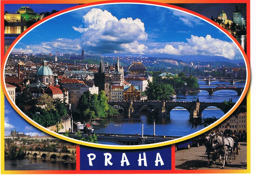  Eine Ansichtskarte aus Prag