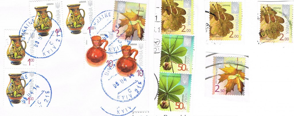 Briefmarken aus der Ukraine